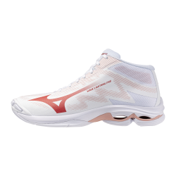 foto MIZUNO WAVE LIGHTNING PRO MID W WHITE ROSE ELEGANCE LAVA FALLS