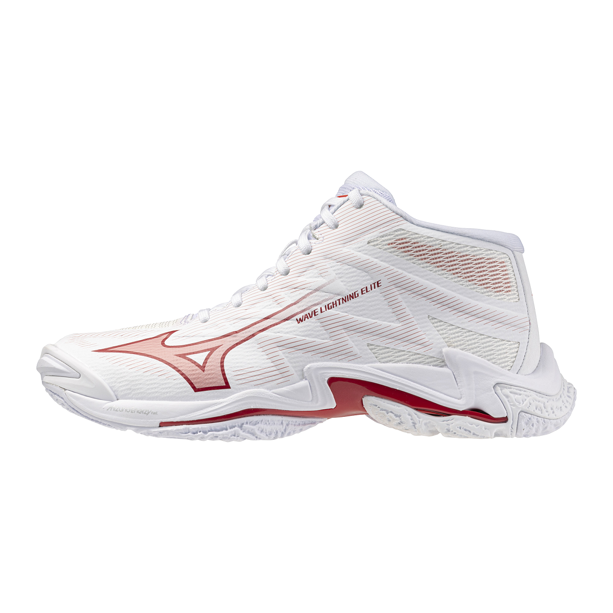 MIZUNO WAVE LIGHTNING ELITE MID W WHITE ROSE ELEGANCE LAVA FALLS