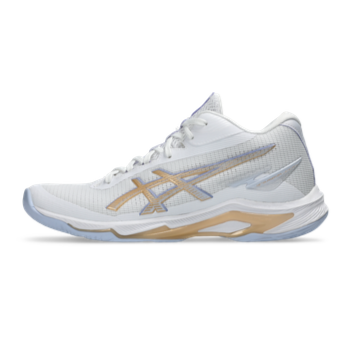 ASICS NETBURNER BALLISTIC FF MT W WHITE CHAMPAGNE