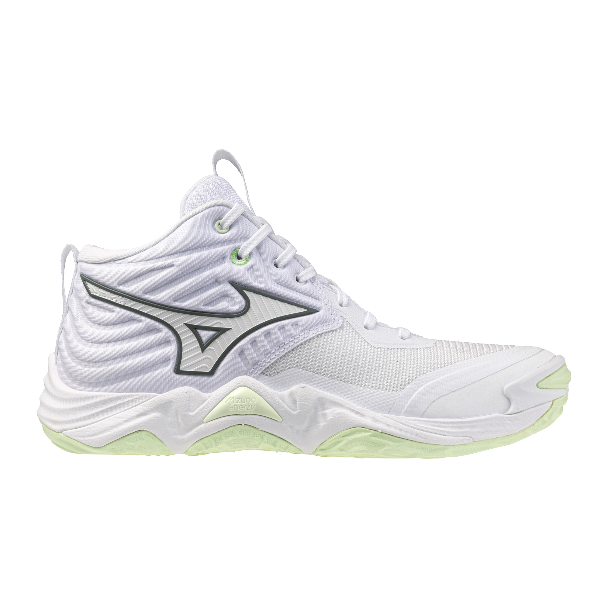 MIZUNO MOMENTUM ELITE MID W WHITE BALSAM GREEN AMBROSIA