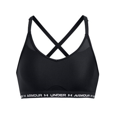 UNDER ARMOUR REGGISENO SPORTIVO CROSSBACK LOW BRA NERO